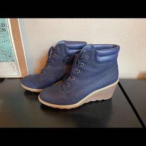 Timberland wedge boots